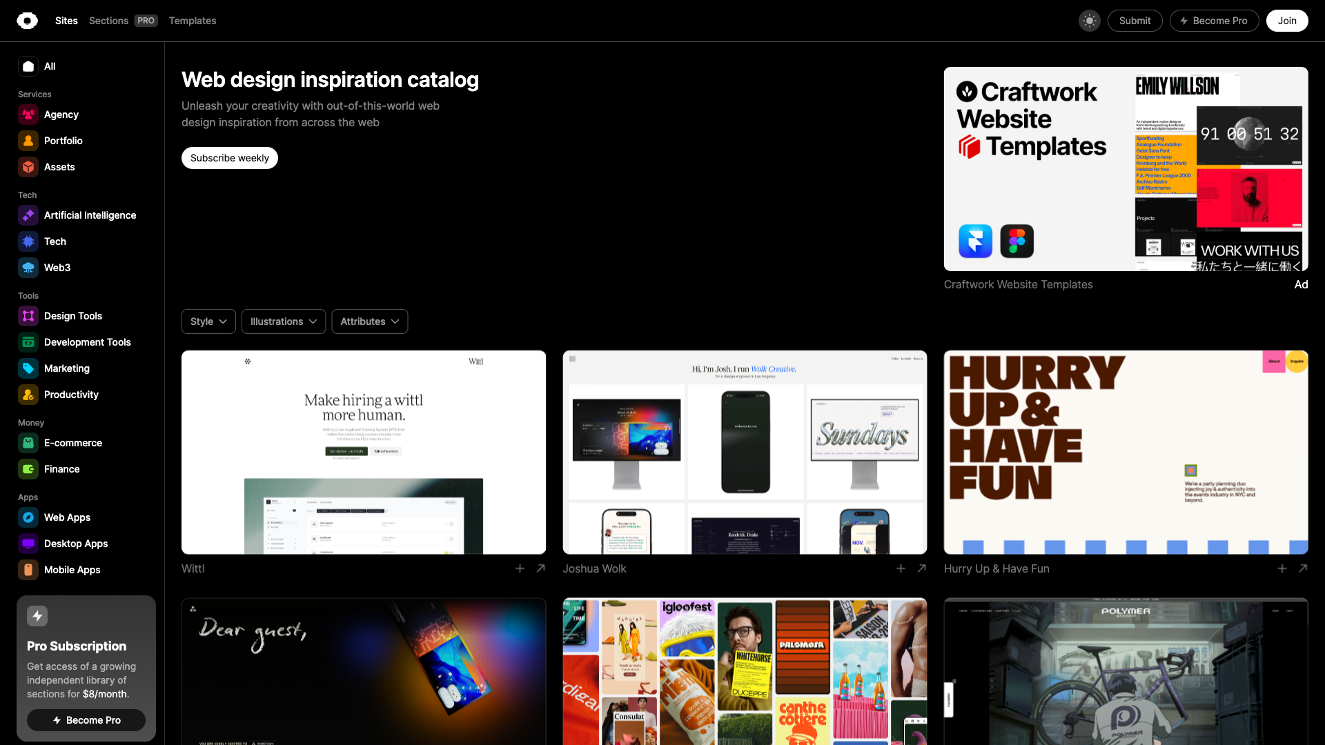 www.curated.design